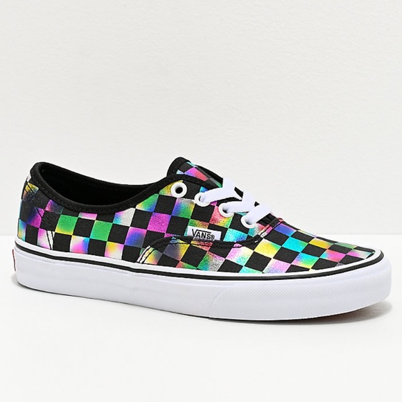 vans authentic iridescent